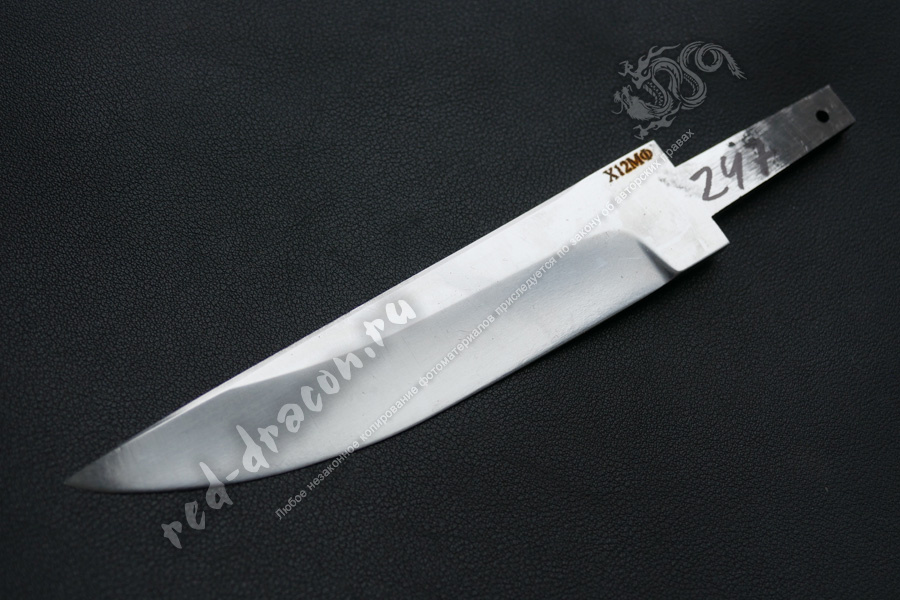 Клинок кованный для ножа Х12МФ "DAS 247"